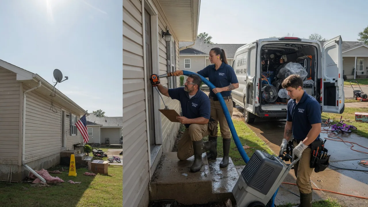 Ceiling Water Damage Restoration in Oak City, UT near me