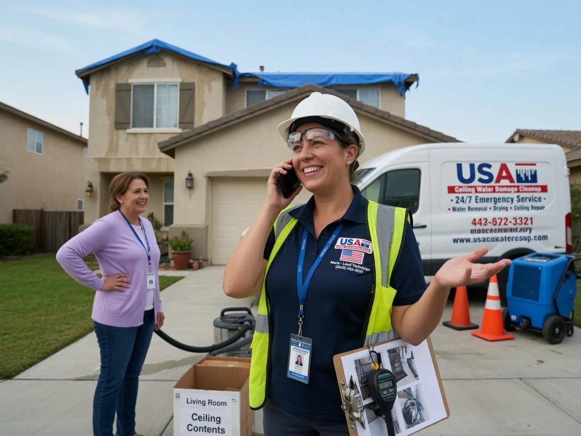 Ceiling Water Damage Restoration Oak City, UT FAQs
